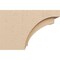 Ekena Millwork 6in. W x 8in. H x 12in. L Rivera Woodgrain TimberThane Rafter Tail, Primed Tan RFTUR06X08X12RIVRCPR - alternate 4